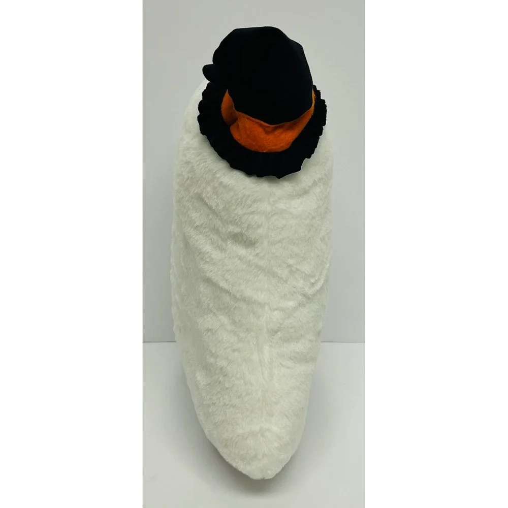 Target Halloween Ghost Plush Decorative Pillow Witch Hat White 13.5x12